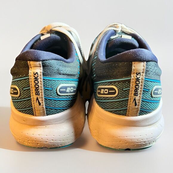 Brooks Glycerin GTS 20 Peacoat Pastel Lilac Med (B) Size 10.5 - Picture 2 of 7